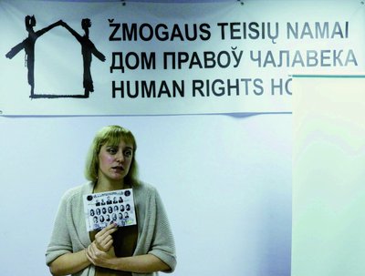 [Translate to English:] Olga Karatch: Aktivistin für mehr Demokratie in Weißrussland
